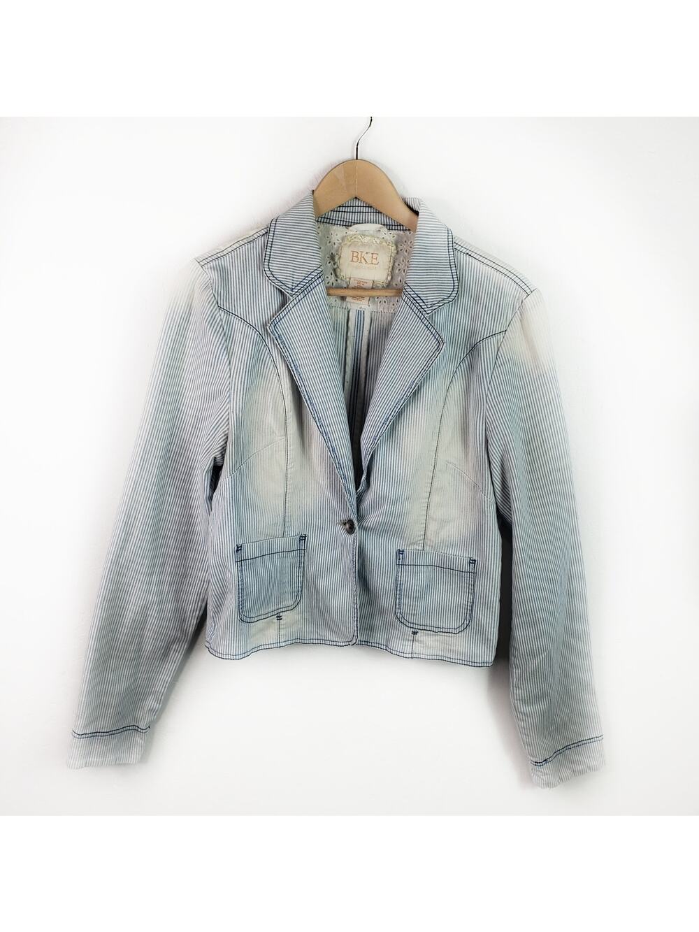 BKE Outerwear Vintage 90s Y2K Denim Jacket Size XL